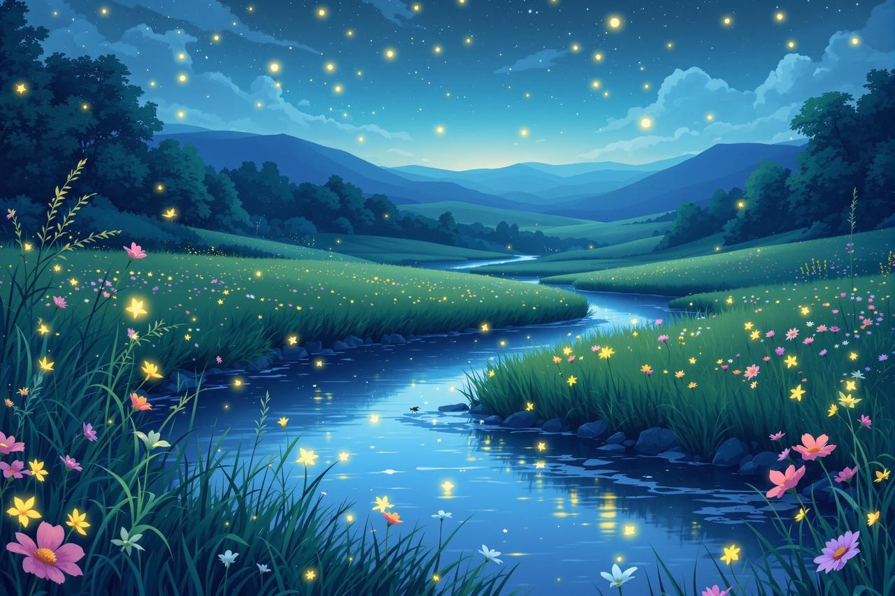 免免漫剧作品 - 夏夜的萤火虫